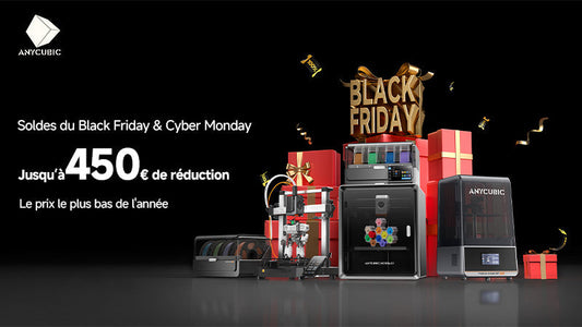 PSA Offres Anycubic Black Friday 2025 Offres spéciales fêtes de fin d'année