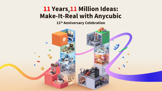 Promotion du 11e anniversaire d’Anycubic 2026 : dates, lots et avantages pour les premiers inscrits