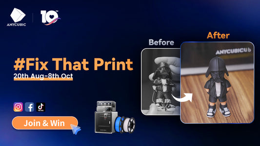 Défi Fix My Print : Gagnez Anycubic Kobra S1 Combo !
