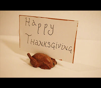 Partage d'impressions 3D pour Thanksgiving !