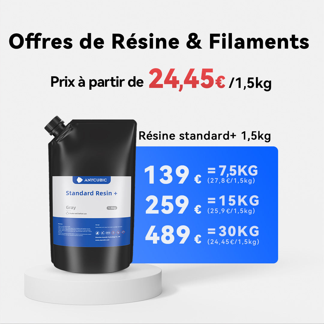Offres de Résine Standard + 7.5 - 30kg