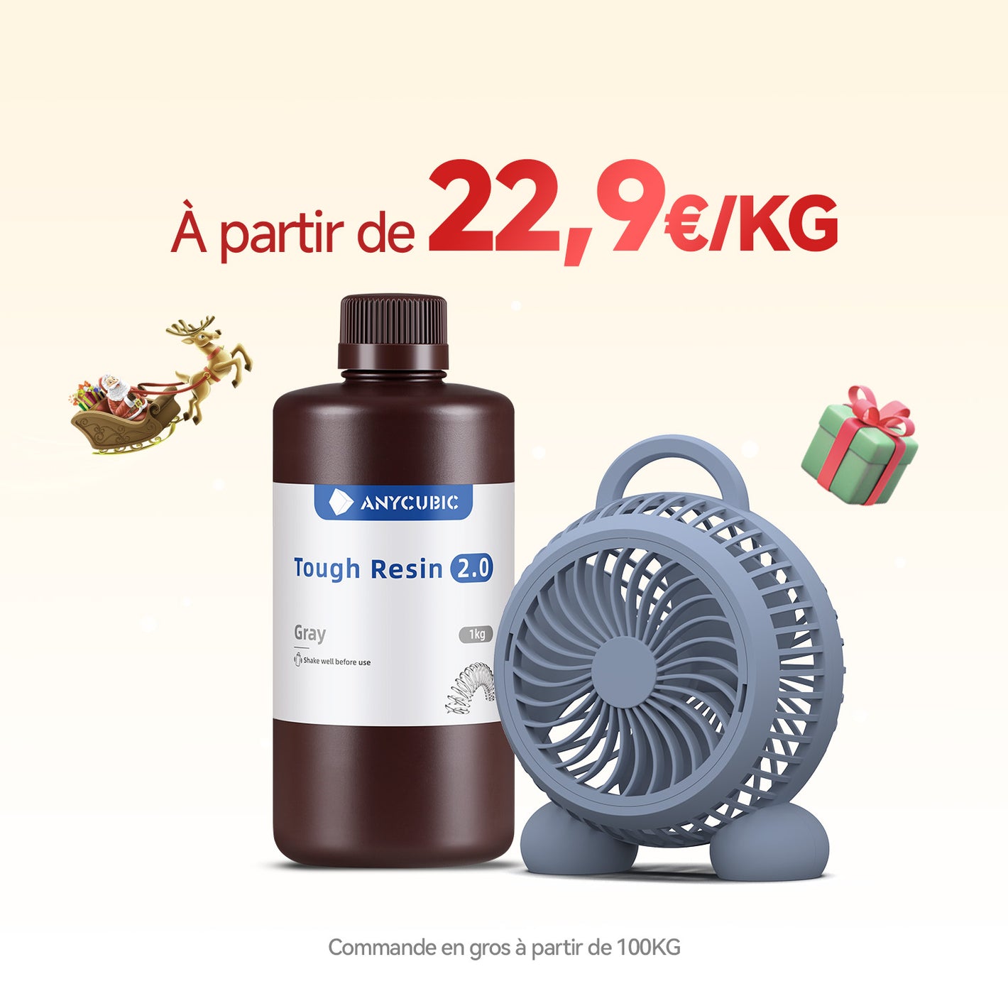 Résine Résistante 2.0 10-100KG