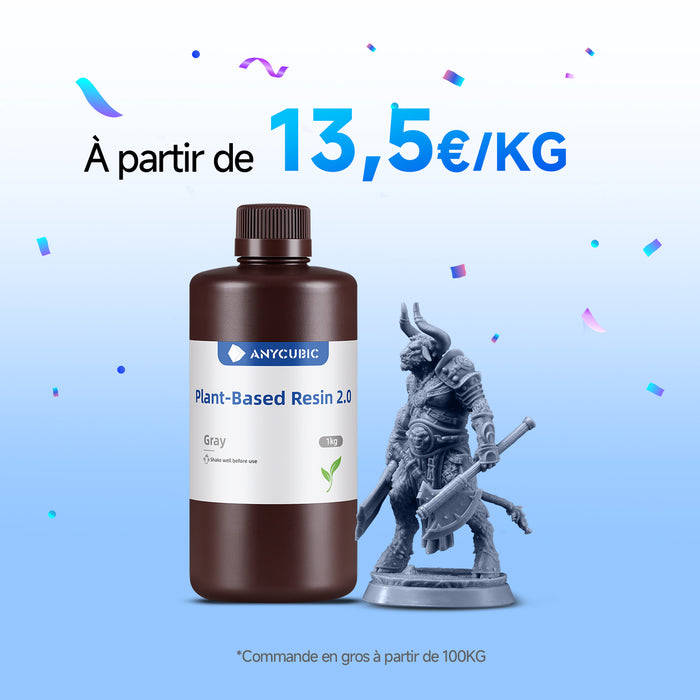 Résine Biosourcée 2.0 10-100KG