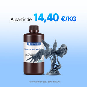 Résine Lavable à l'Eau 2.0 10-100KG