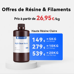 Offres de Haute Résine Claire 5-20kg