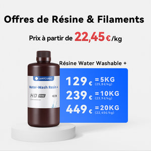 Offres de Résine Water Washable + 5-20kg
