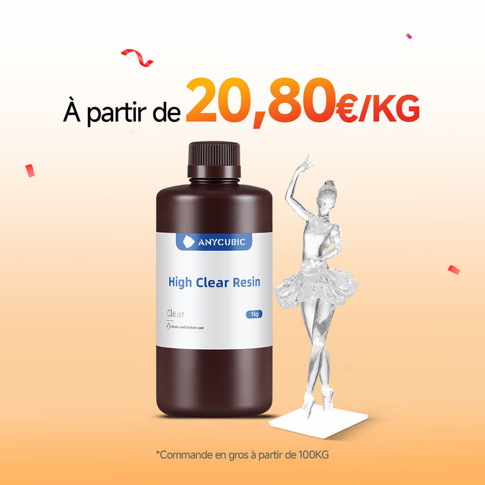 Résine Haute Transparence 10-100KG