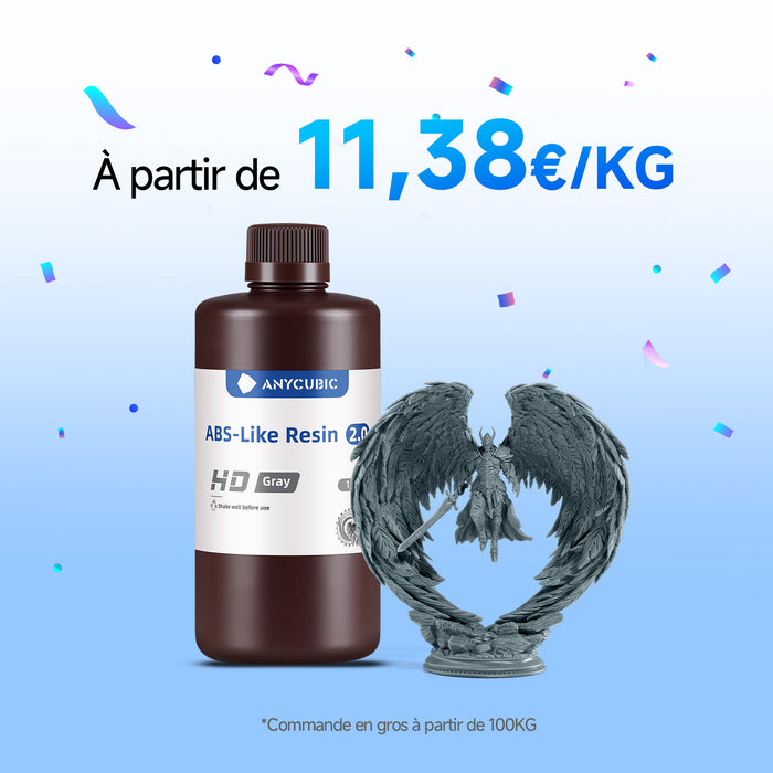 Résine Type ABS 2.0 10-100KG