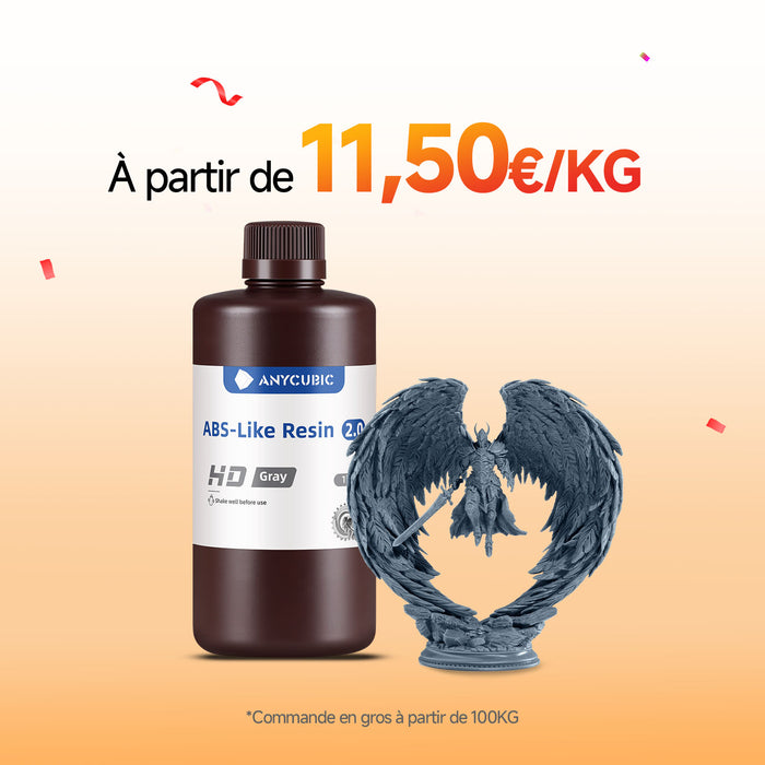 Résine Type ABS 2.0 10-100KG