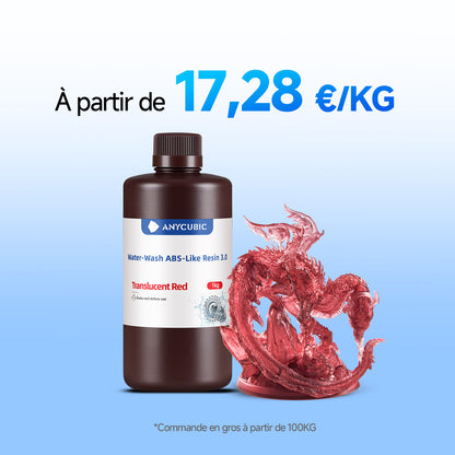 Résine Type ABS Lavable à l’Eau 3.0 10-100KG