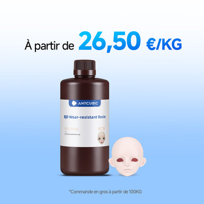 Résine BJD Résistante à l’Usure 10-100KG