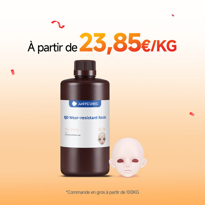 Résine BJD Résistante à l’Usure 10-100KG