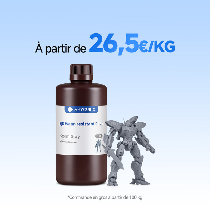 Résine BJD Résistante à l’Usure 10-100KG
