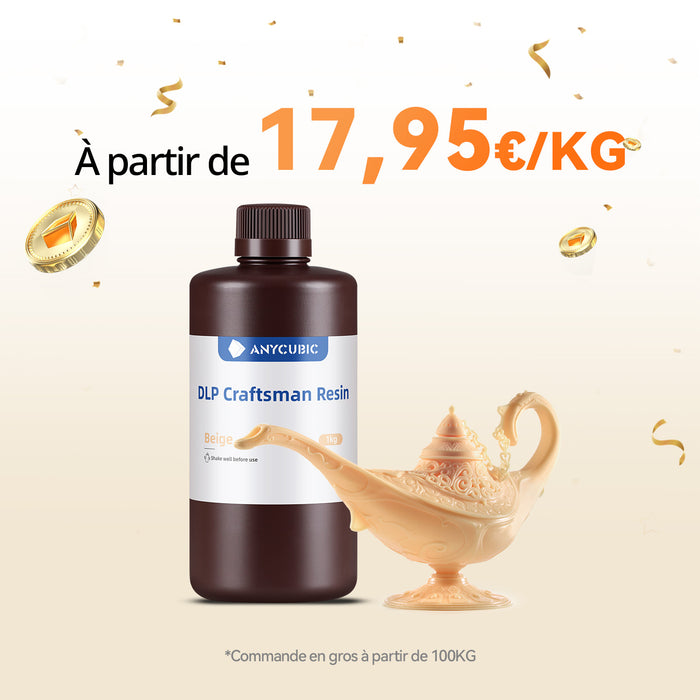 Résine Artisanale DLP 10-100KG