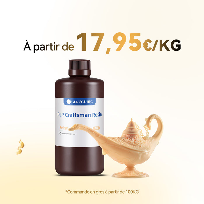 Résine Artisanale DLP 10-100KG