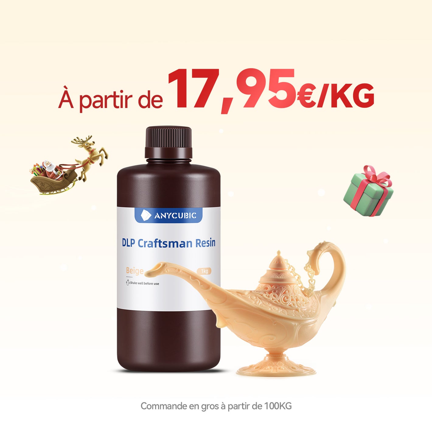 Résine Artisanale DLP 10-100KG