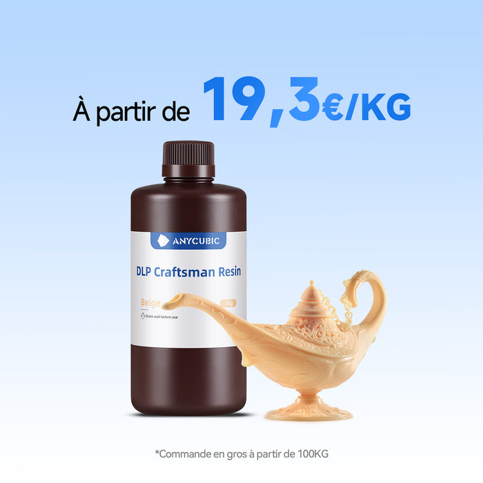Résine Artisanale DLP 10-100KG
