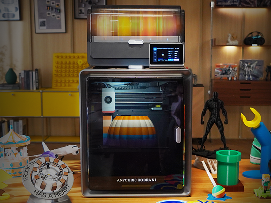 Anycubic Kobra S1 Combo en prévente 1 Anycubic Kobra S1 Combo vue de face