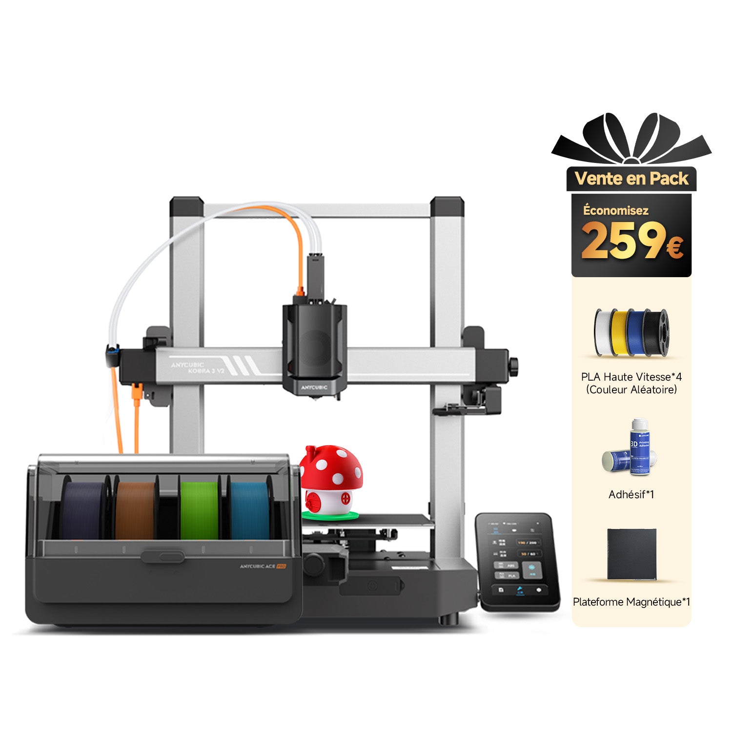 Kobra 3 V2 Combo - Lot de 4 couleurs