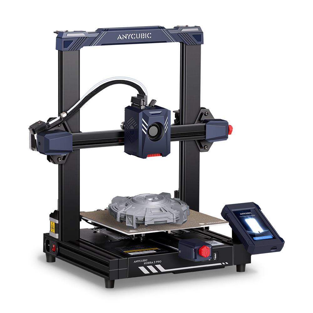 Imprimantes 3D Nivellement Automatique - Machine FDM d'impression 3D rapide  avec carte mère silencieuse TMC2209 32 bits, lit magnétique amovible, écran  tactile de 4,3, grand format d'impression de 9,6 x 9,6 x