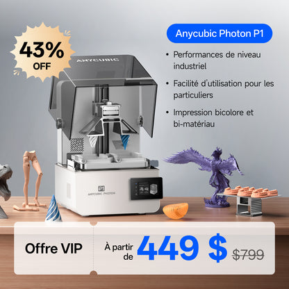 Réservez l'Anycubic Photon P1 avec un acompte de 10 $
