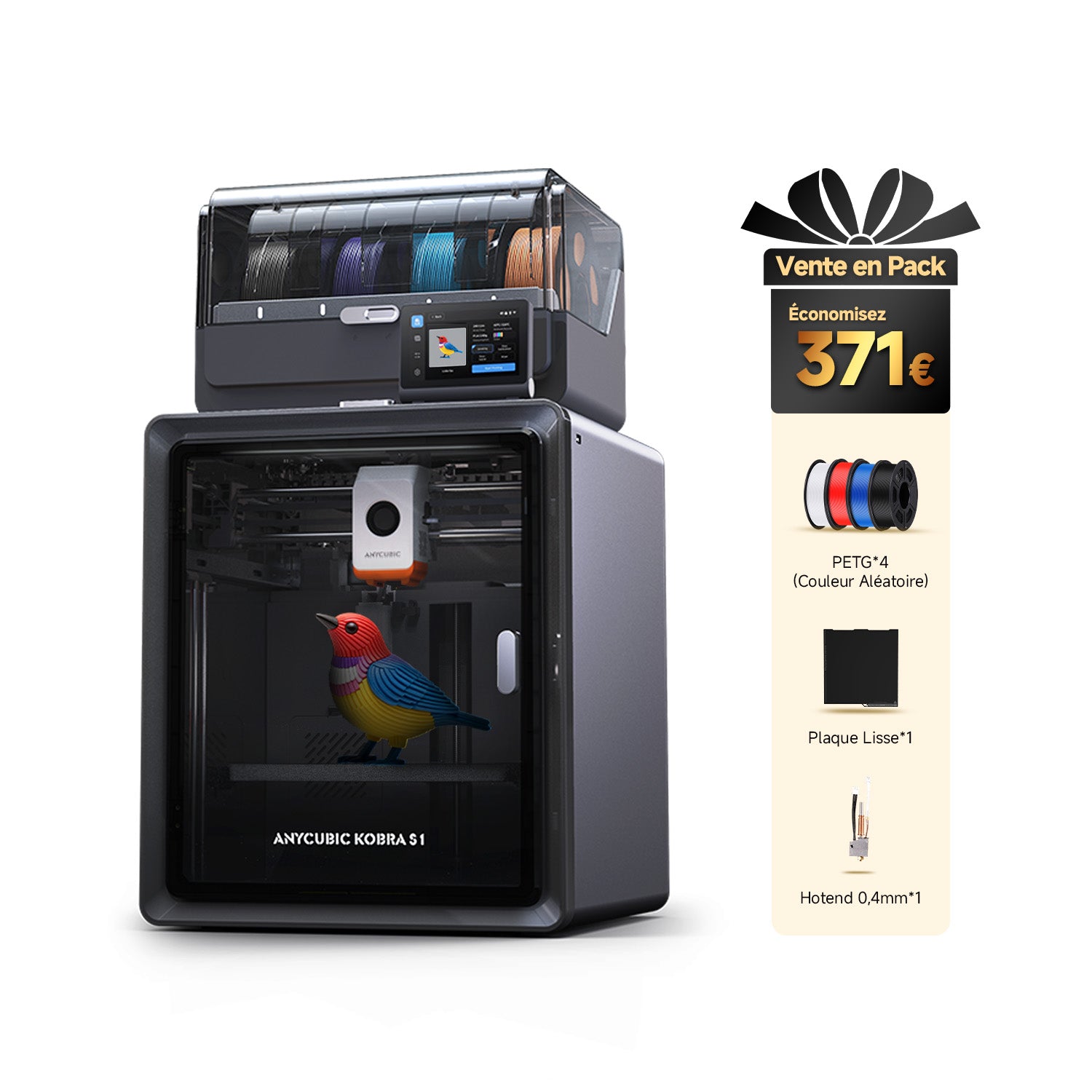 Kobra S1 Combo - Lot de 4 couleurs