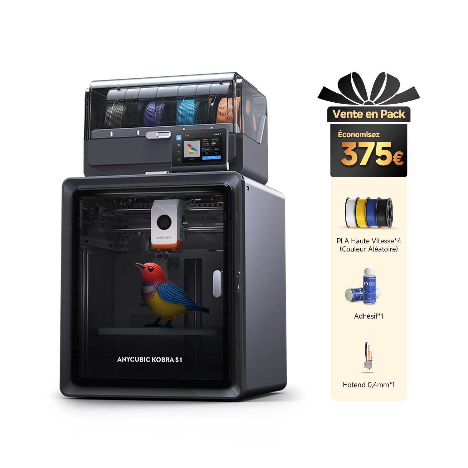 Kobra S1 Combo - Lot de 4 couleurs